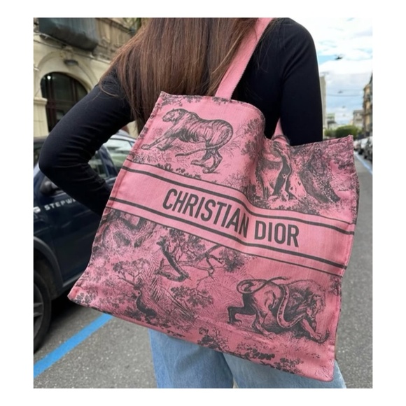 Christian Dior Beauty Canvas Tote Bag - Picture 1 of 3